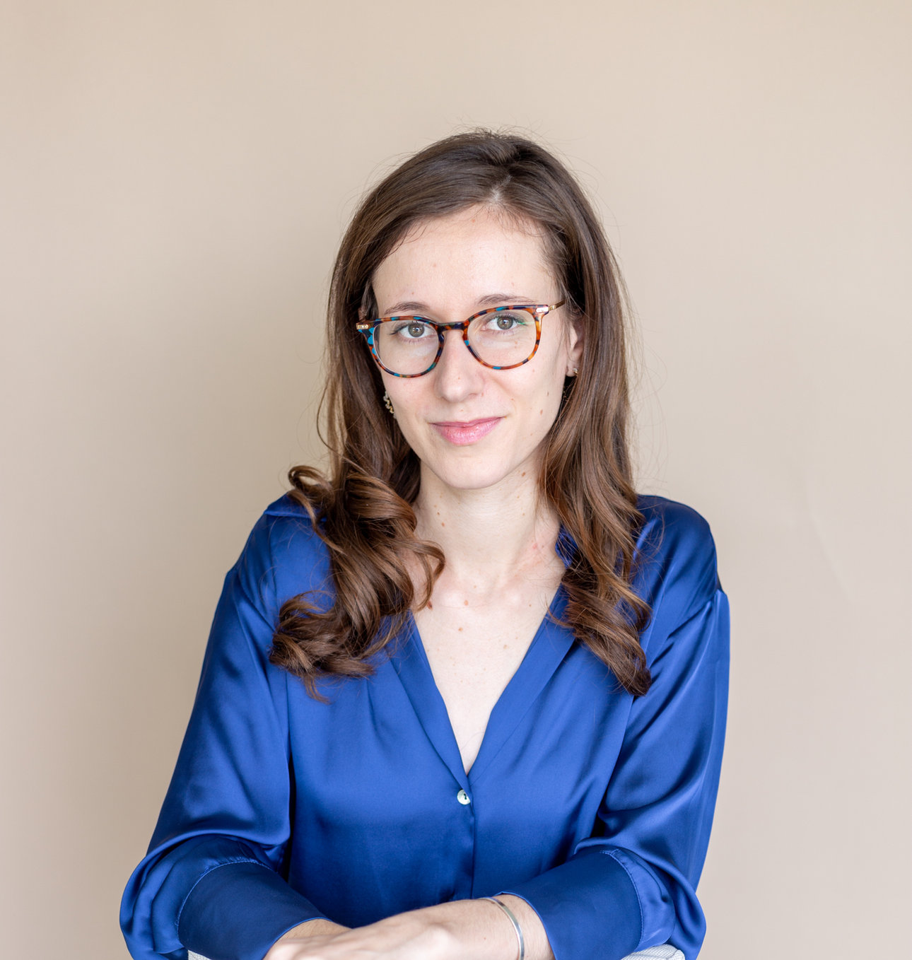 Sara Royf smiling at the camera
